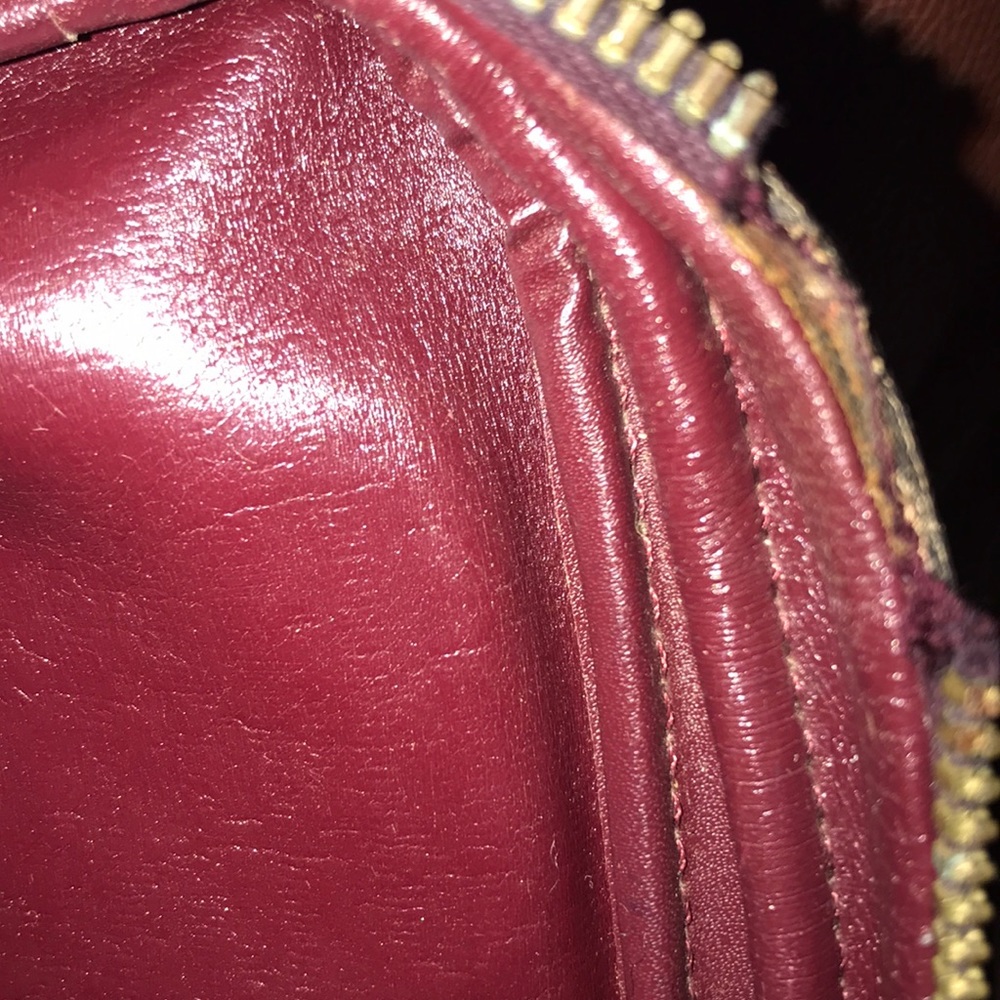 - Christian Dior leather & monogram small su… - Picture 5 of 8